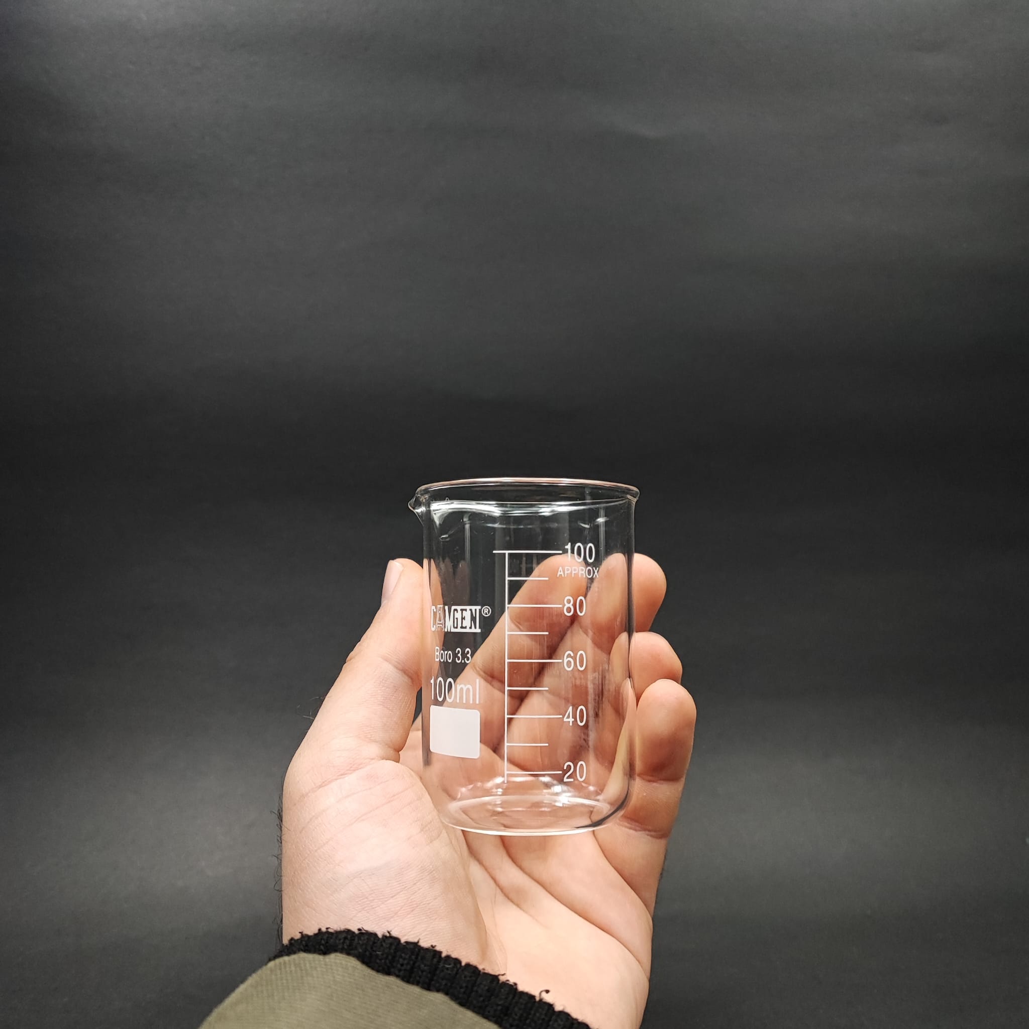 CAM BEHER 100 ML - ISIYA  DAYANIKLI CAM BEHER