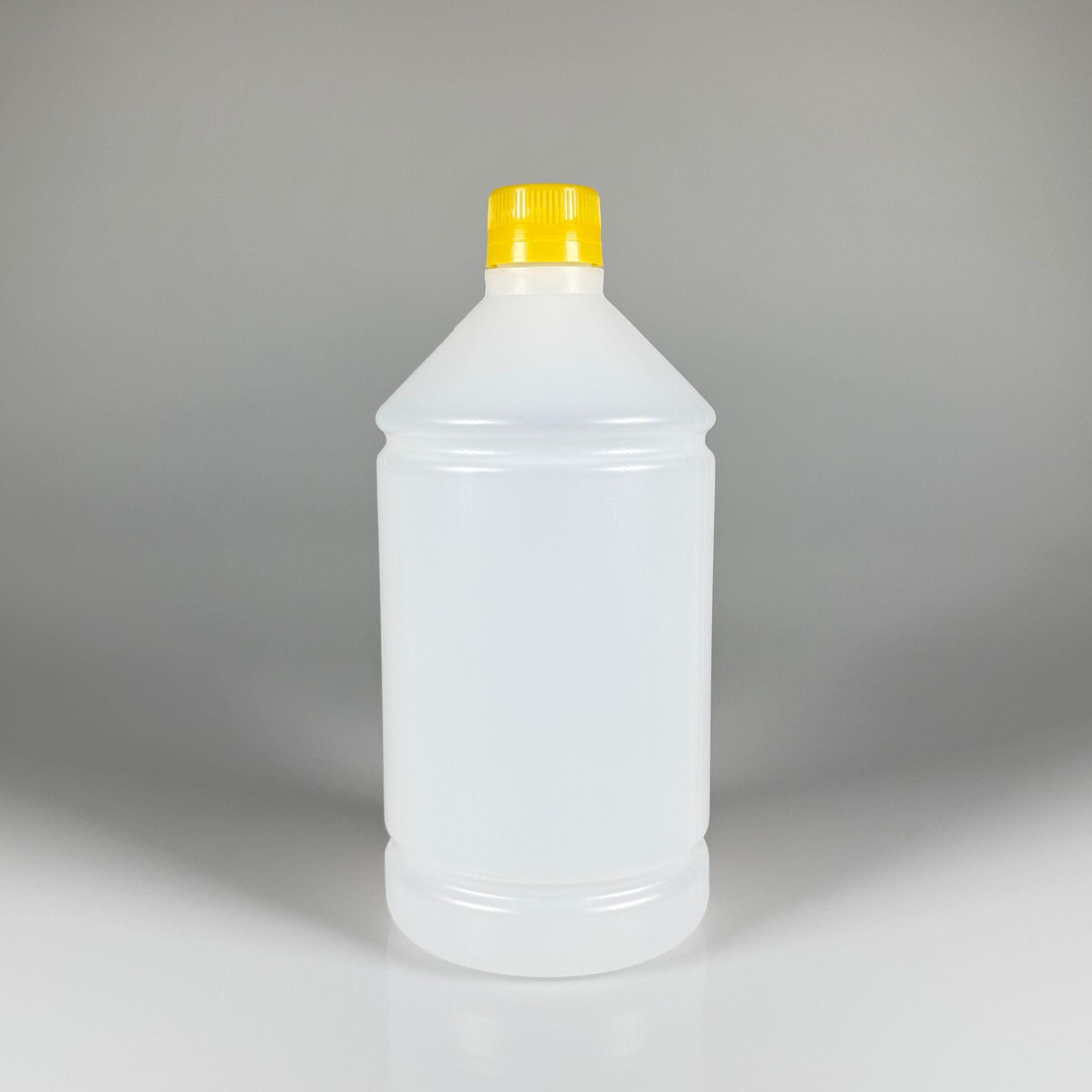 1000 CC TİNER ŞİŞESİ - SARI KİLİTLİ KAPAKLI - 1000 ML KİMYASALA DAYANIKLI PLASTİK ŞİŞE - 1 LT POLİETİLEN ŞİŞE
