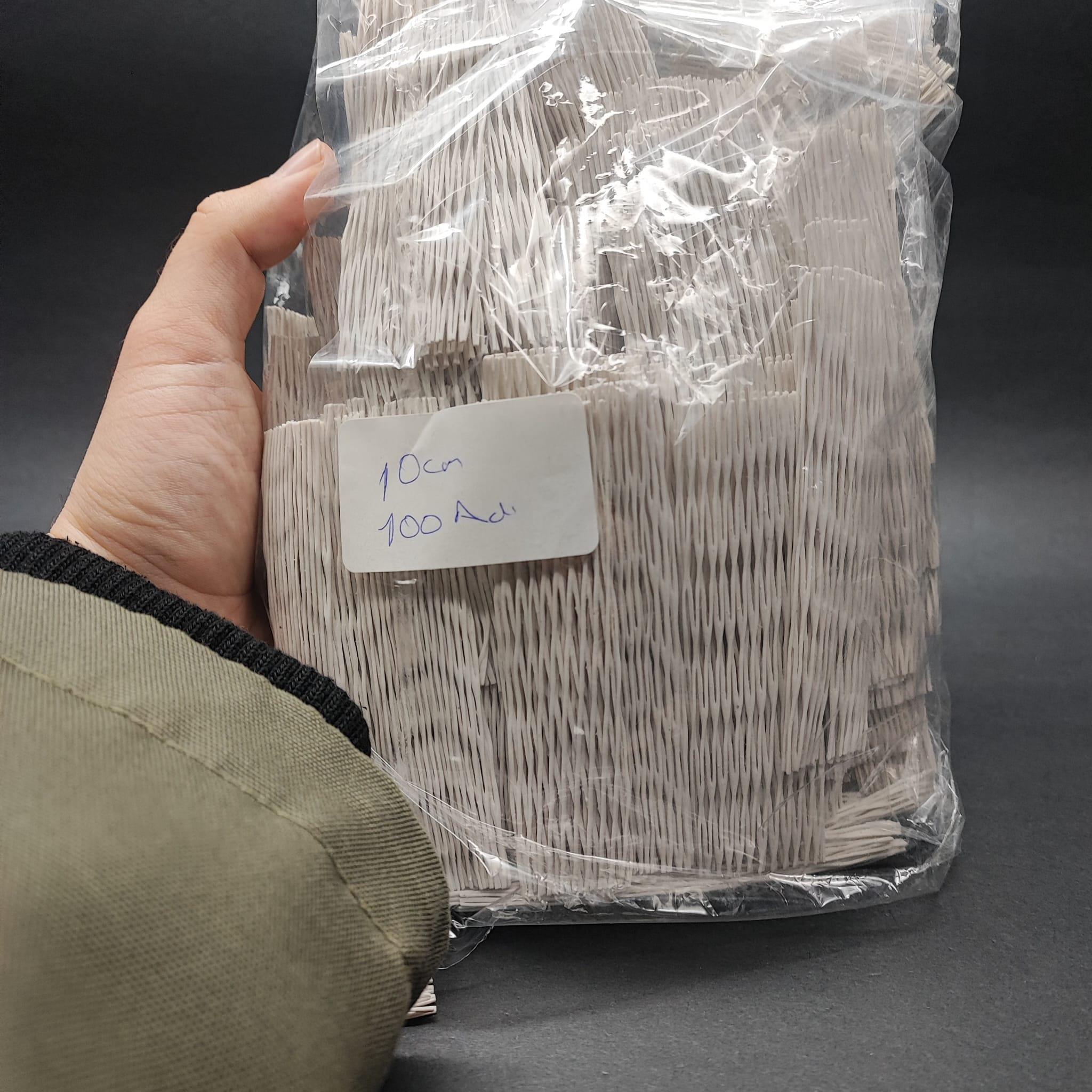 KORUMA FİLESİ - 10 CM  BEYAZ - ŞİŞE KORUMA FİLESİ - PARÇA KORUYUCU FİLE - CAM ŞİŞE KORUMA FİLESİ - 100lü PAKET
