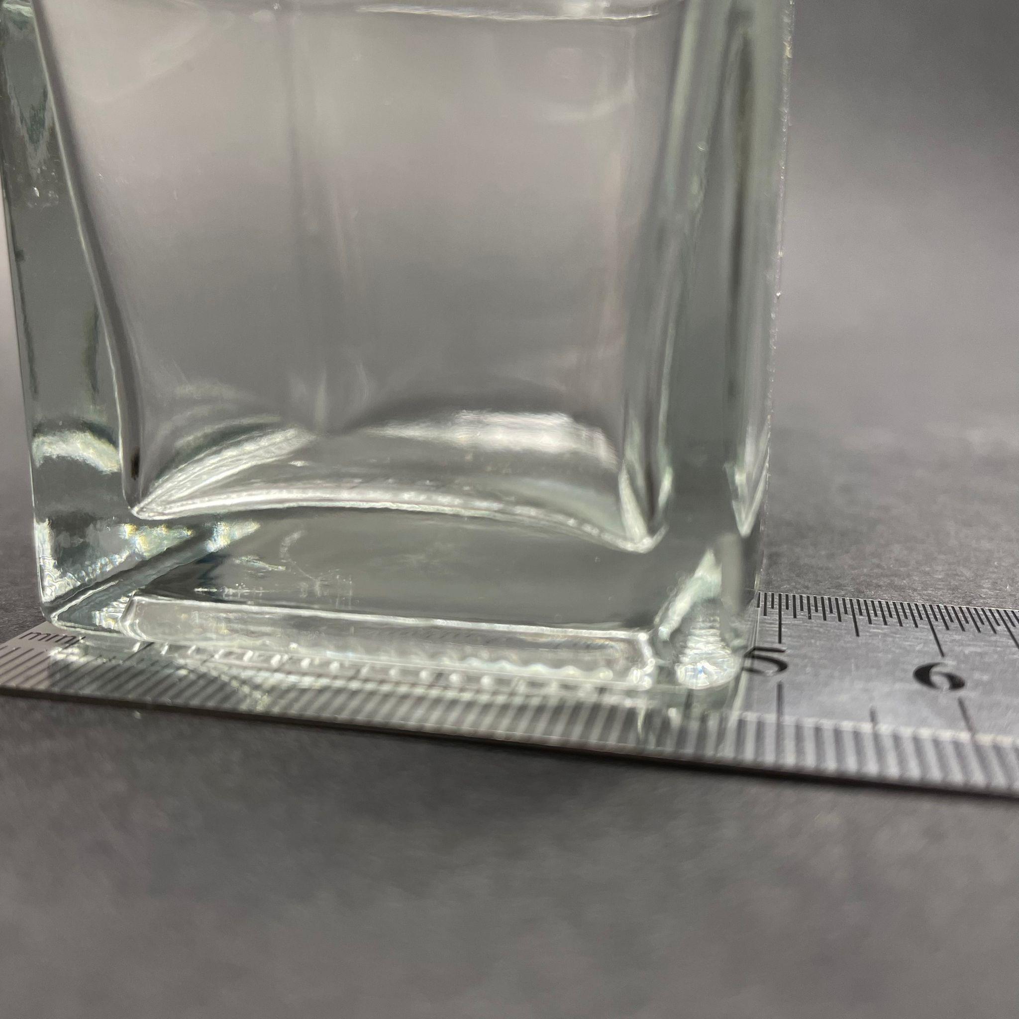50 CC KARE BAMBU ŞİŞE - 18 AĞIZ - KAPAKSIZ - 50 ML KÖŞELİ CAM ŞİŞE - ODA KOKUSU ŞİŞESİ