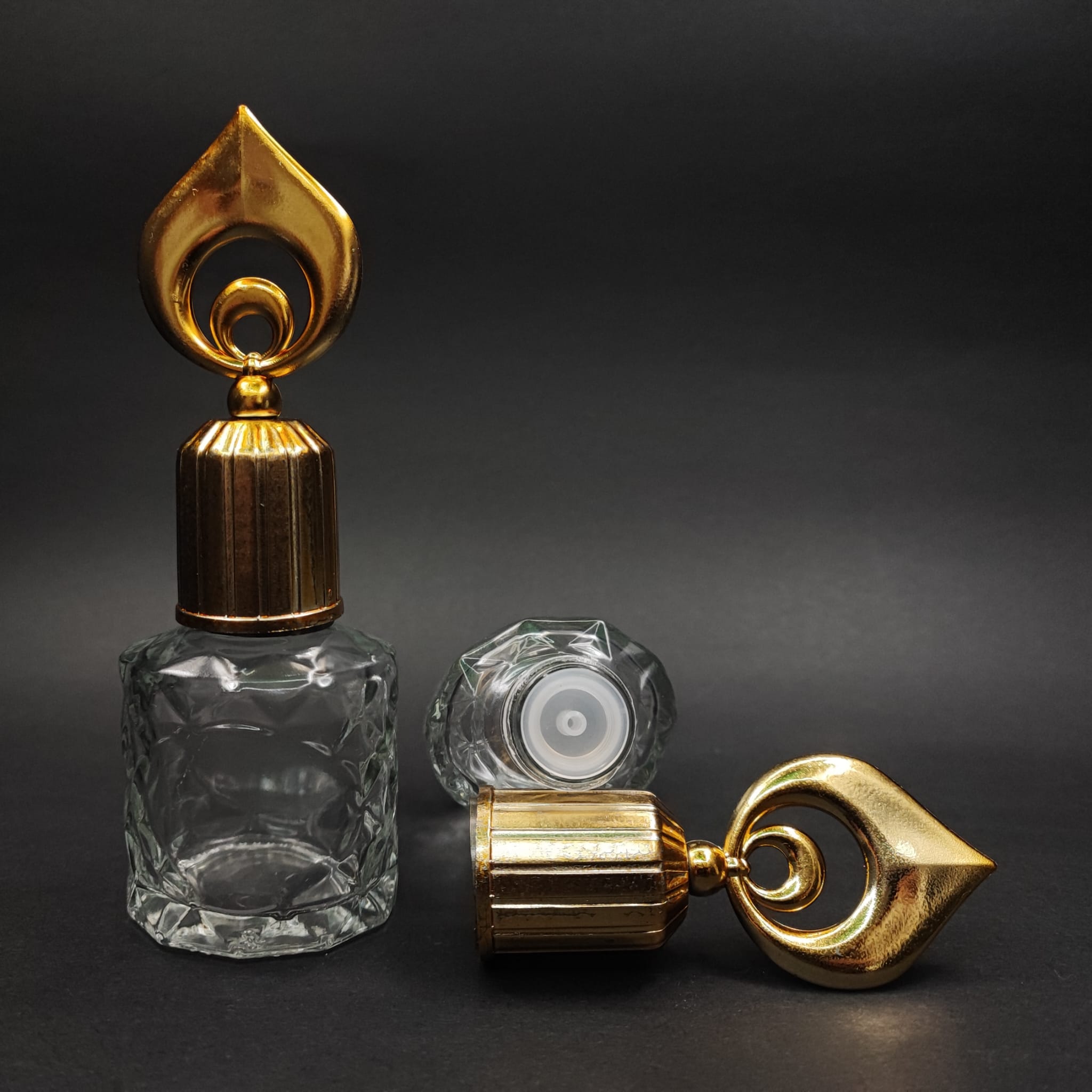 50 CC VELORA CAM ŞİŞE - GOLD HİLAL KAPAKLI + KOLONYA TIPALI - 50 ML DÜĞÜN, NİŞAN, SÖZ, KINA, CENAZE, PROMOSYON İÇİN HEDİYELİK LÜX KOLONYA ŞİŞELERİ
