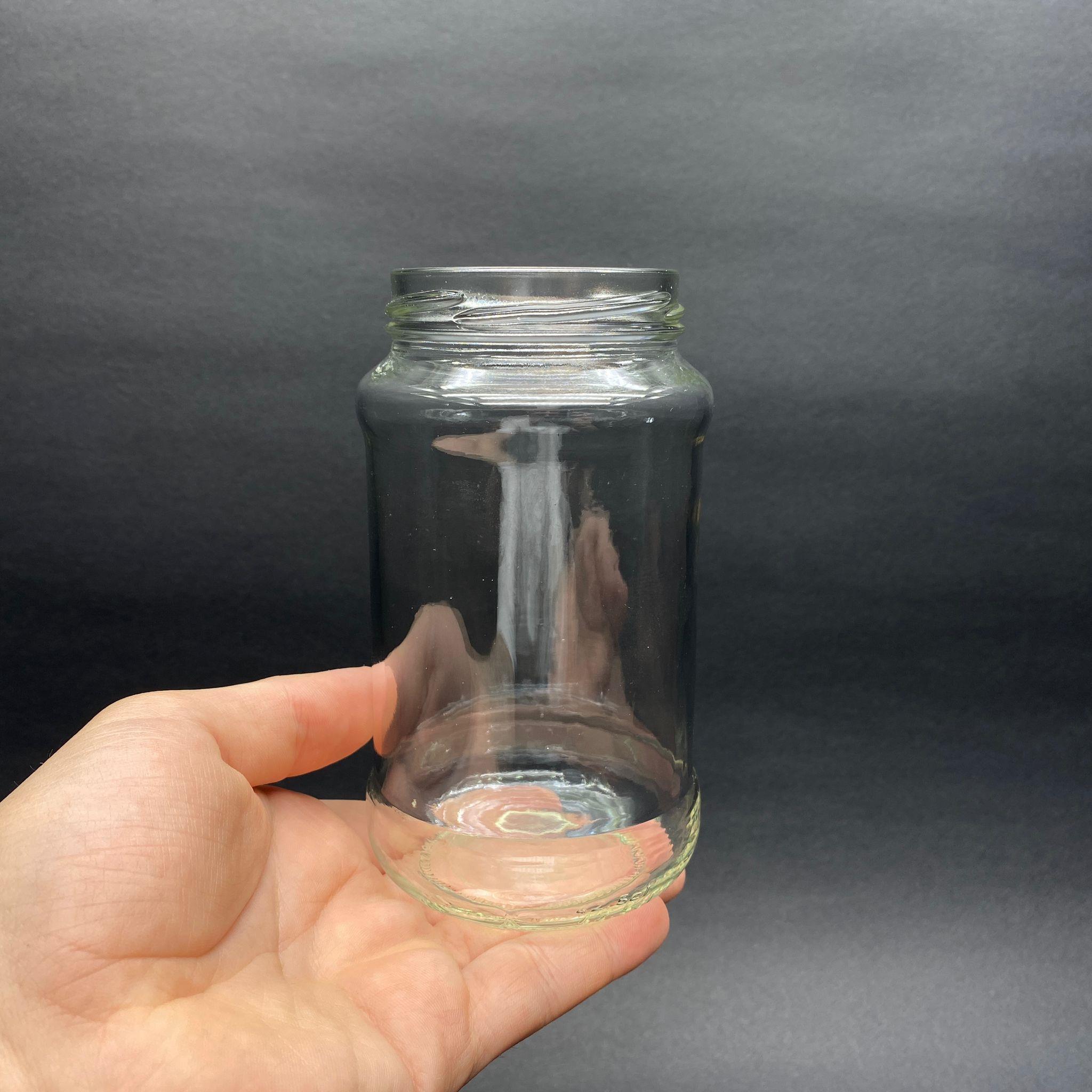 425 CC UZUN BARİLLA CAM KAVANOZ - (63 AĞIZ) - 425 ML UZUN KAVANOZ - KAPAKSIZ