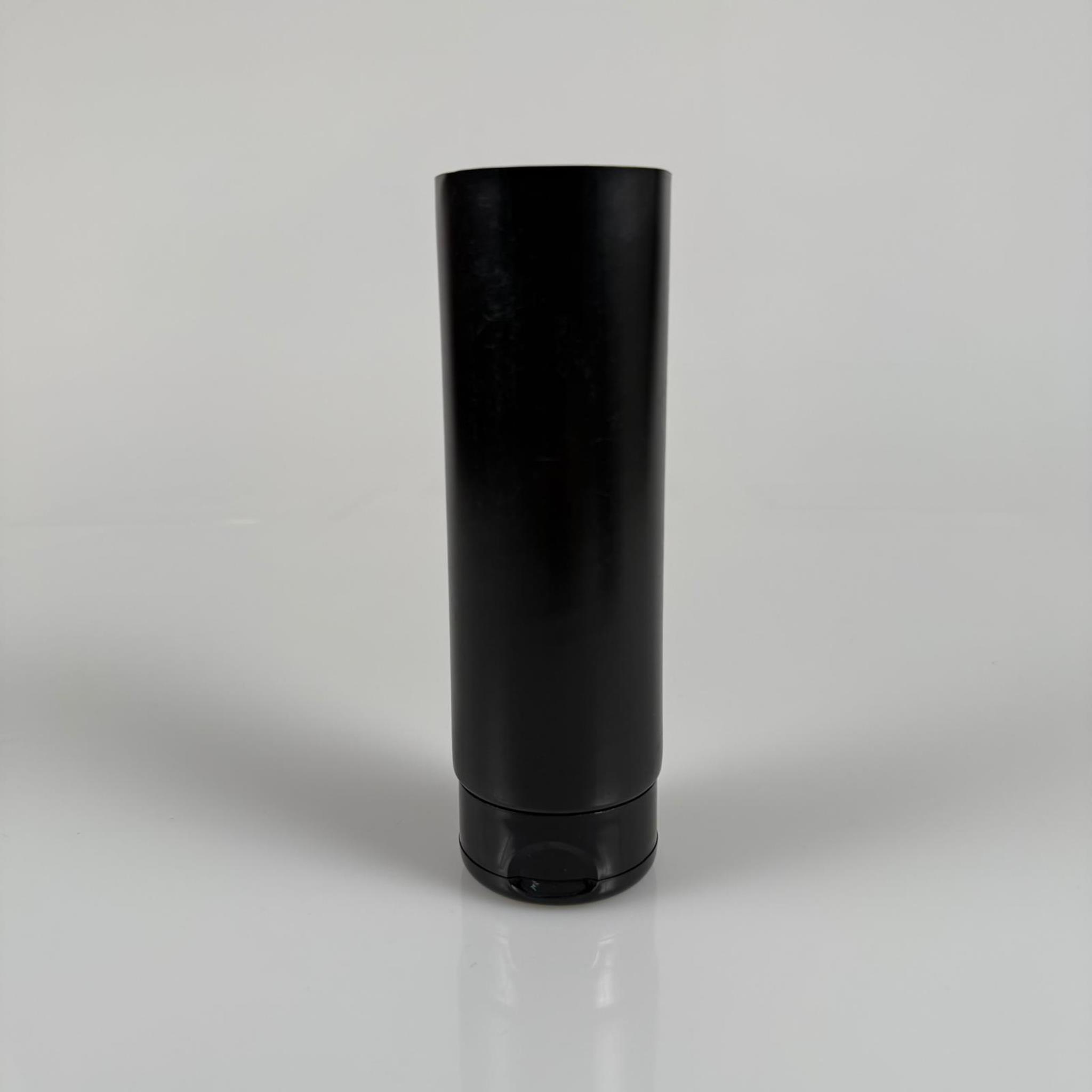 KOZMETİK İÇİN SİYAH BOŞ KREM TÜPÜ KAPAKLI - 150 ML - MERHEM TÜPÜ - LİPGLOSS TÜP - DUDAK PARLATICISI TÜPÜ - BAL DOLUMU İÇİN PLASTİK TÜP  - AÇILIR KAPANIR FLİPTOP KAPAKLI - ALTI AÇIK ELLE KAPANMAZ ISITICI GEREKİR