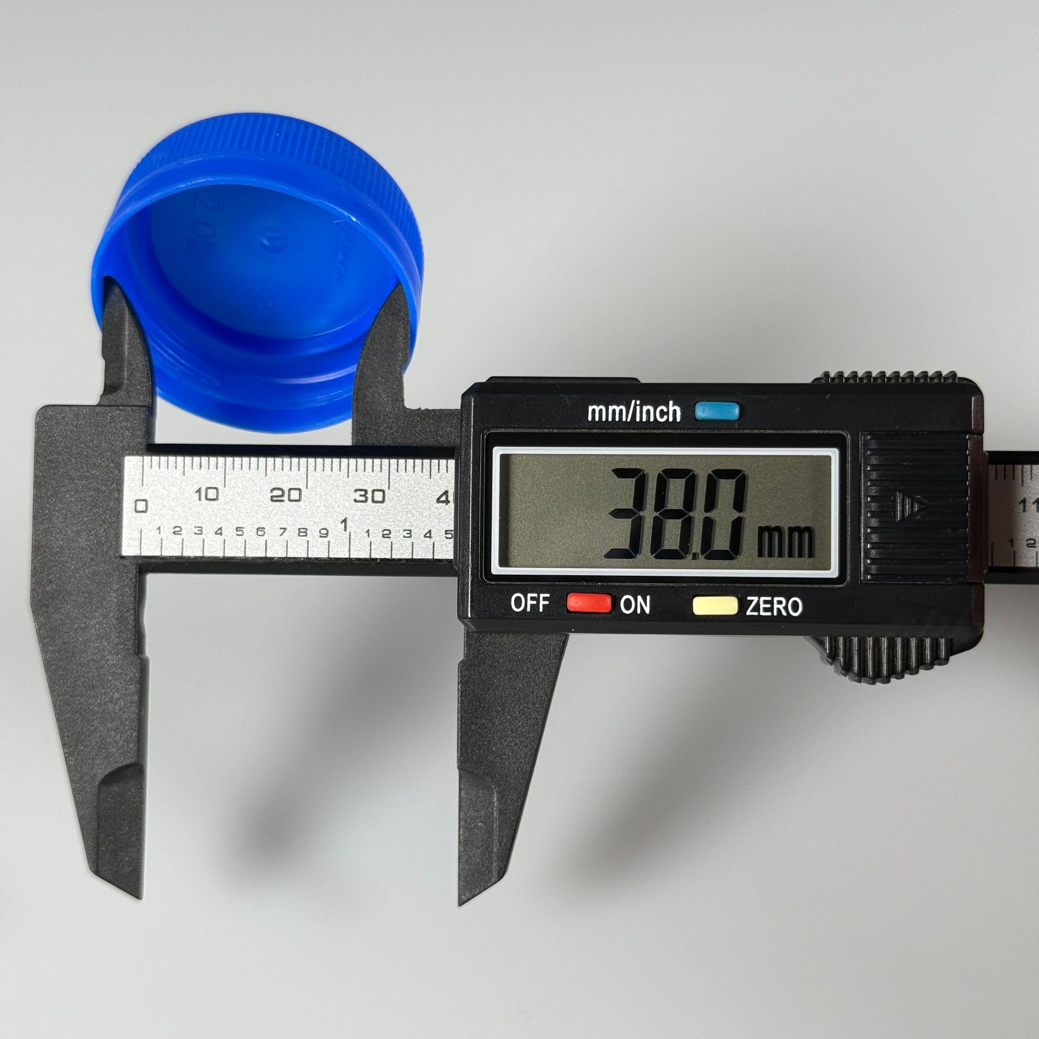 BERİCAP PLASTİK KAPAK SK 38 16-2 S2 MK  MAVİ 0812 (PLV) - 38 MM