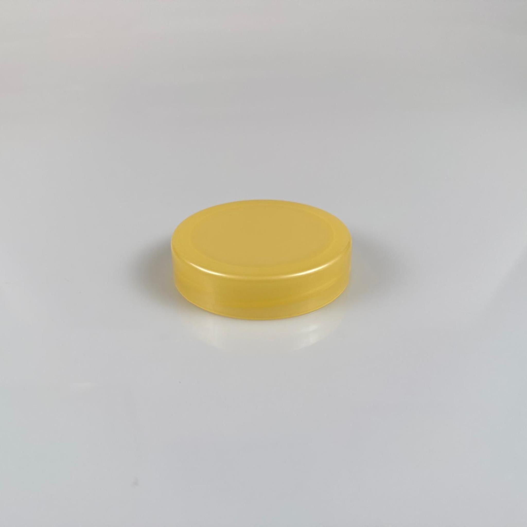 63 MM TWİST-OFF PLASTİK GOLD KAPAK - 63 MM PLASTİK KAPAK