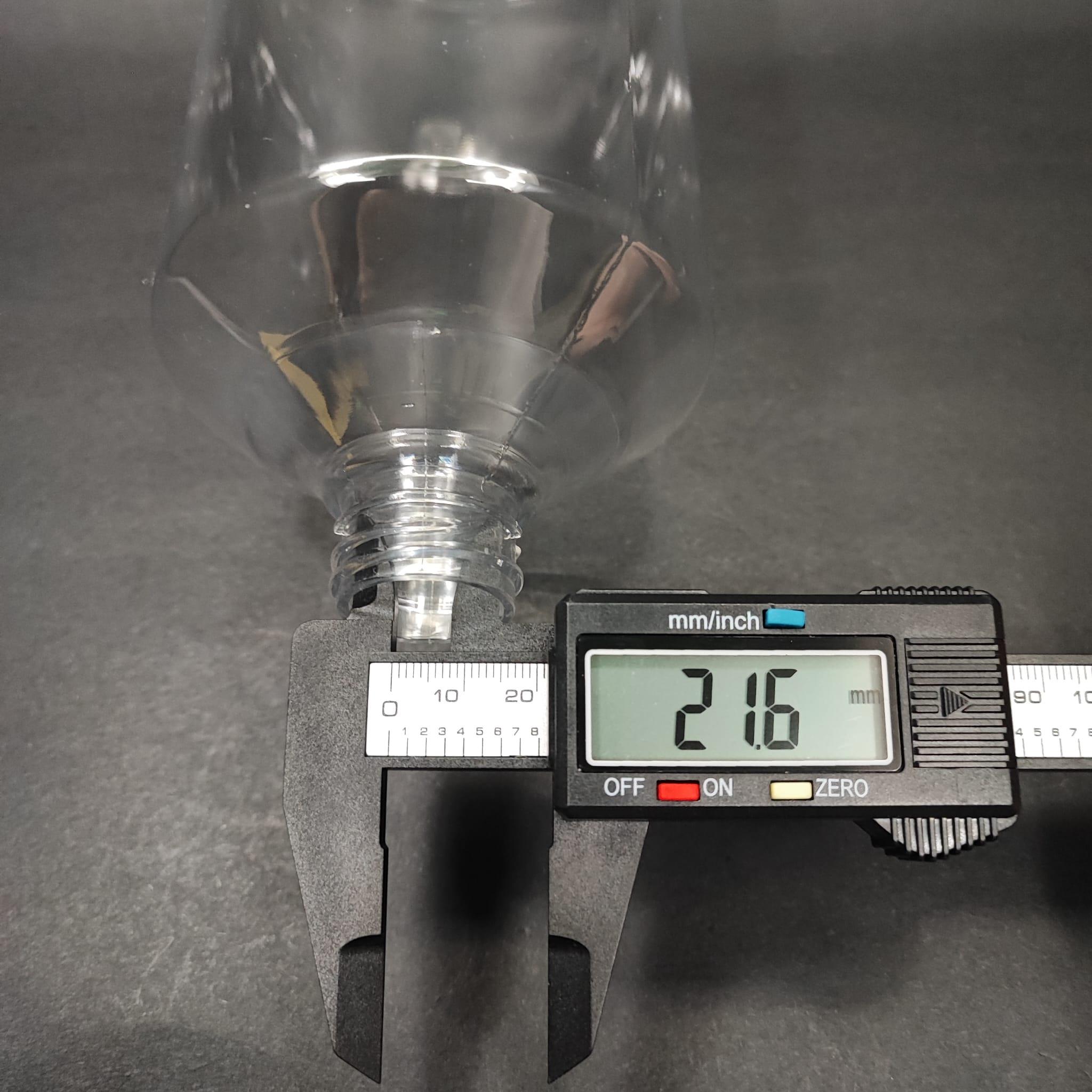 950 CC DÜZ MODEL PET ŞİŞE KÜT BOYUNLU  (28 AĞIZ) - 950 ML PET ŞİŞE - KAPAKSIZ