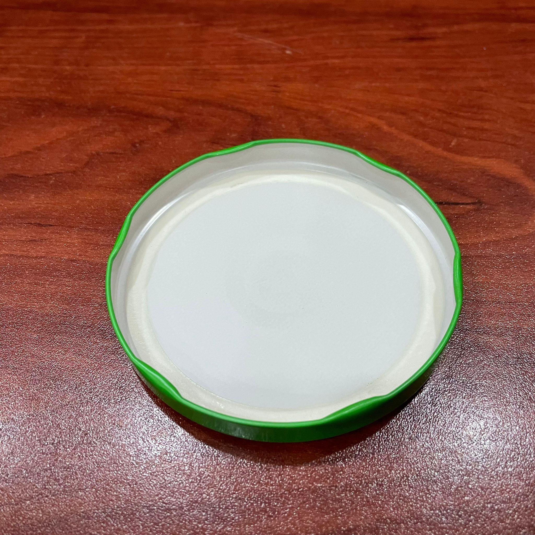 100 MM TWİST-OFF YEŞİL DÜĞMELİ BUTONLU METAL KAPAK