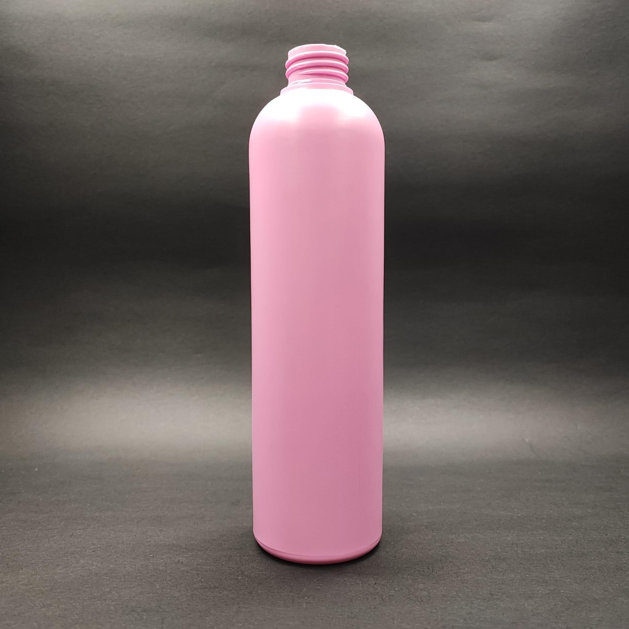 500 CC PEMBE POLİETİLEN PE ŞAMPUAN ŞİŞESİ - 28 AĞIZ KAPAKSIZ - 500 ML PE ŞAMPUAN ŞİŞESİ