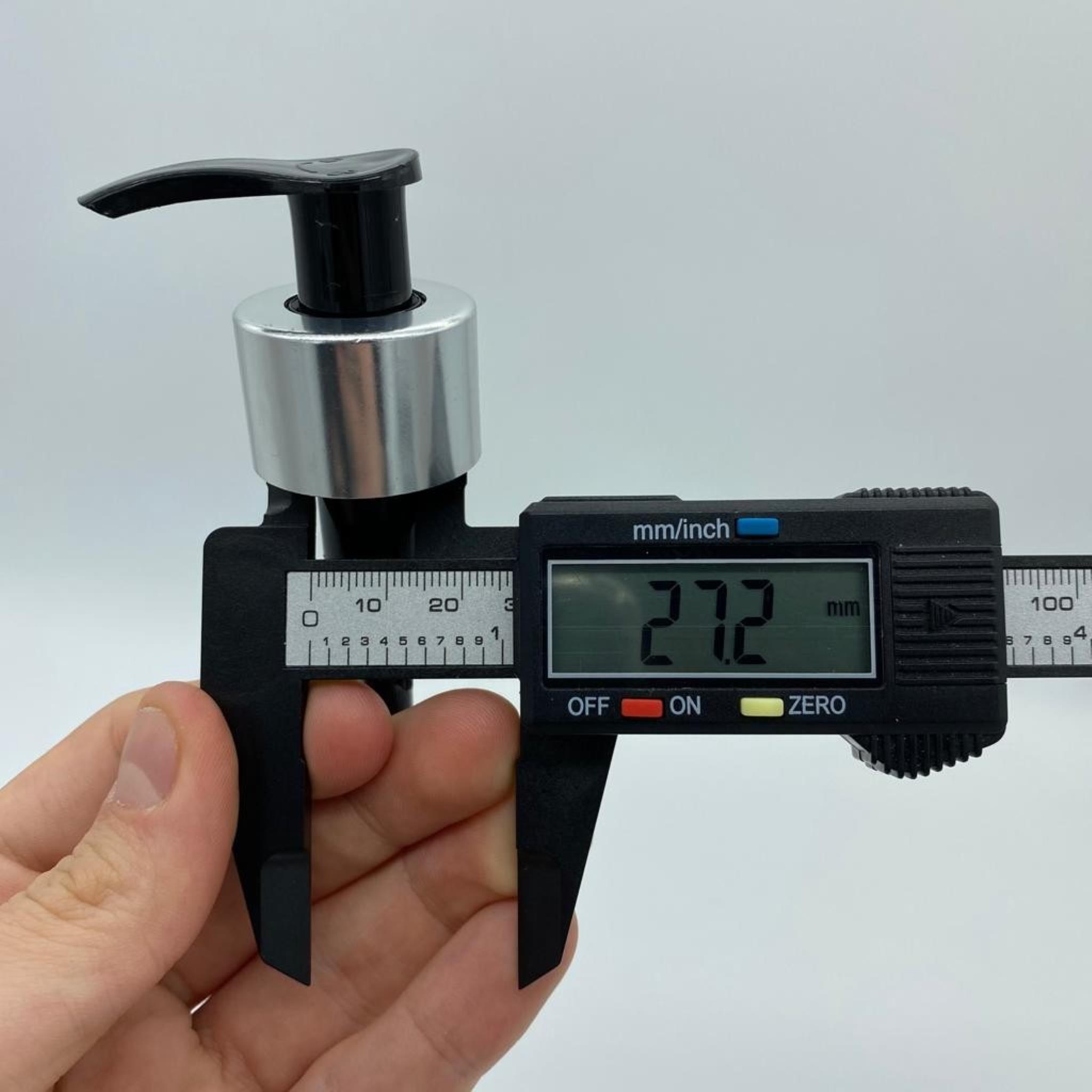 28 MM POMPA GÜMÜŞ KAPLAMALI KİLİTLİ