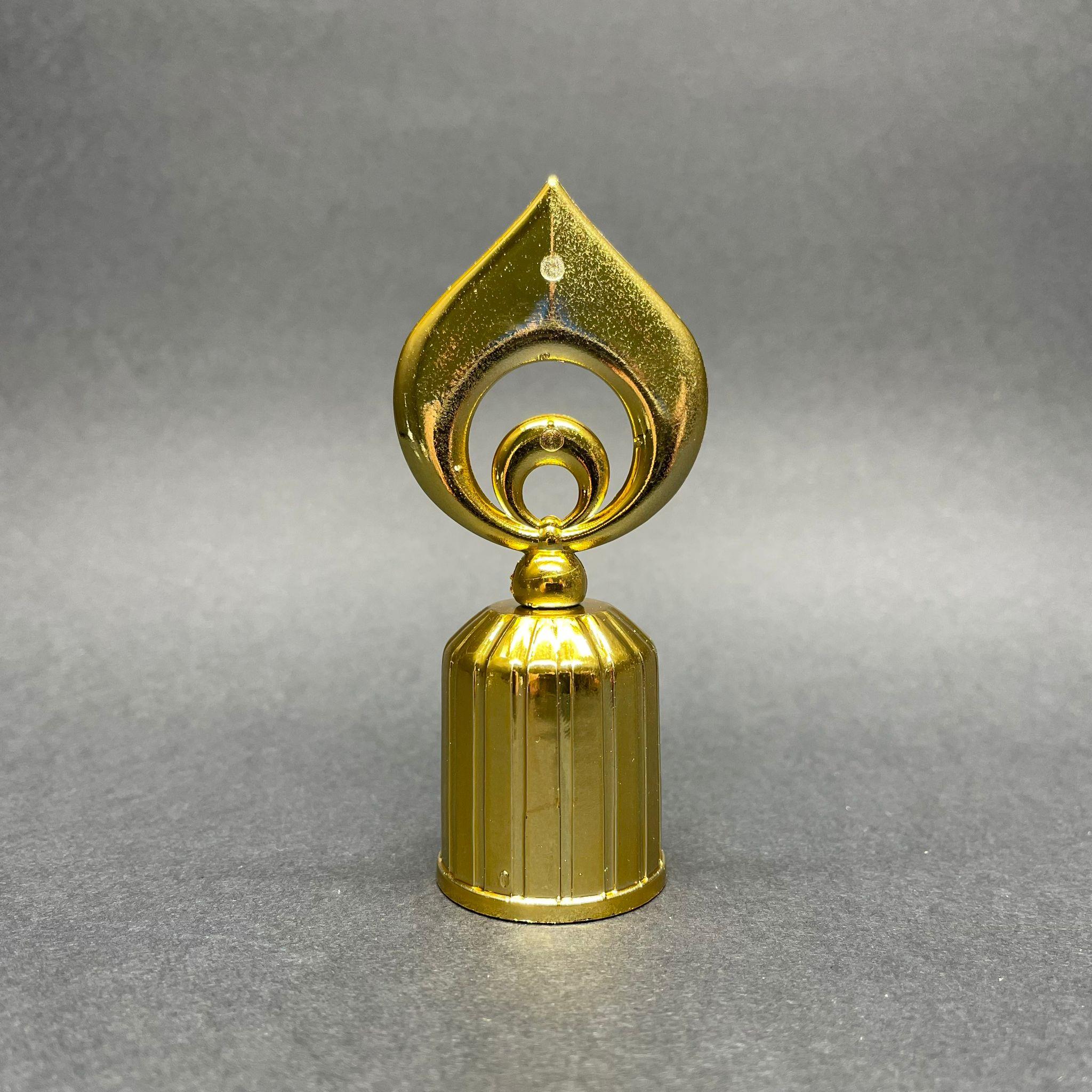 24 MM HİLAL KAPAK GOLD BÜYÜK (CAM KOLONYA ŞİŞESİ KAPAĞI)