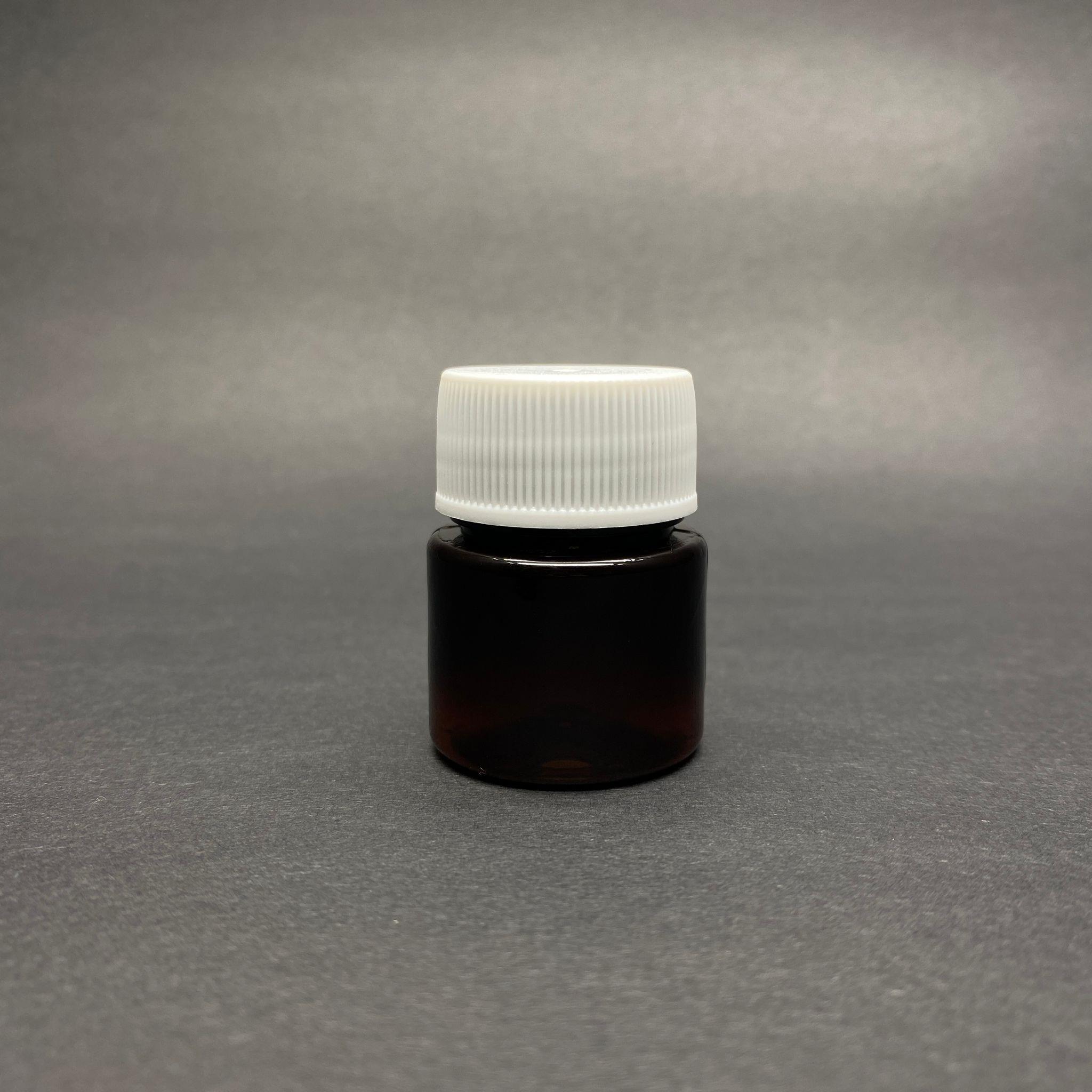 10 CC AMBER PET KAVANOZ - BEYAZ KAPAKLI - 10 ML GENİŞ AĞIZLI PET ŞİŞE - MİNİK NUMUNE KAVANOZU - UFAK PLASTİK KAVANOZ