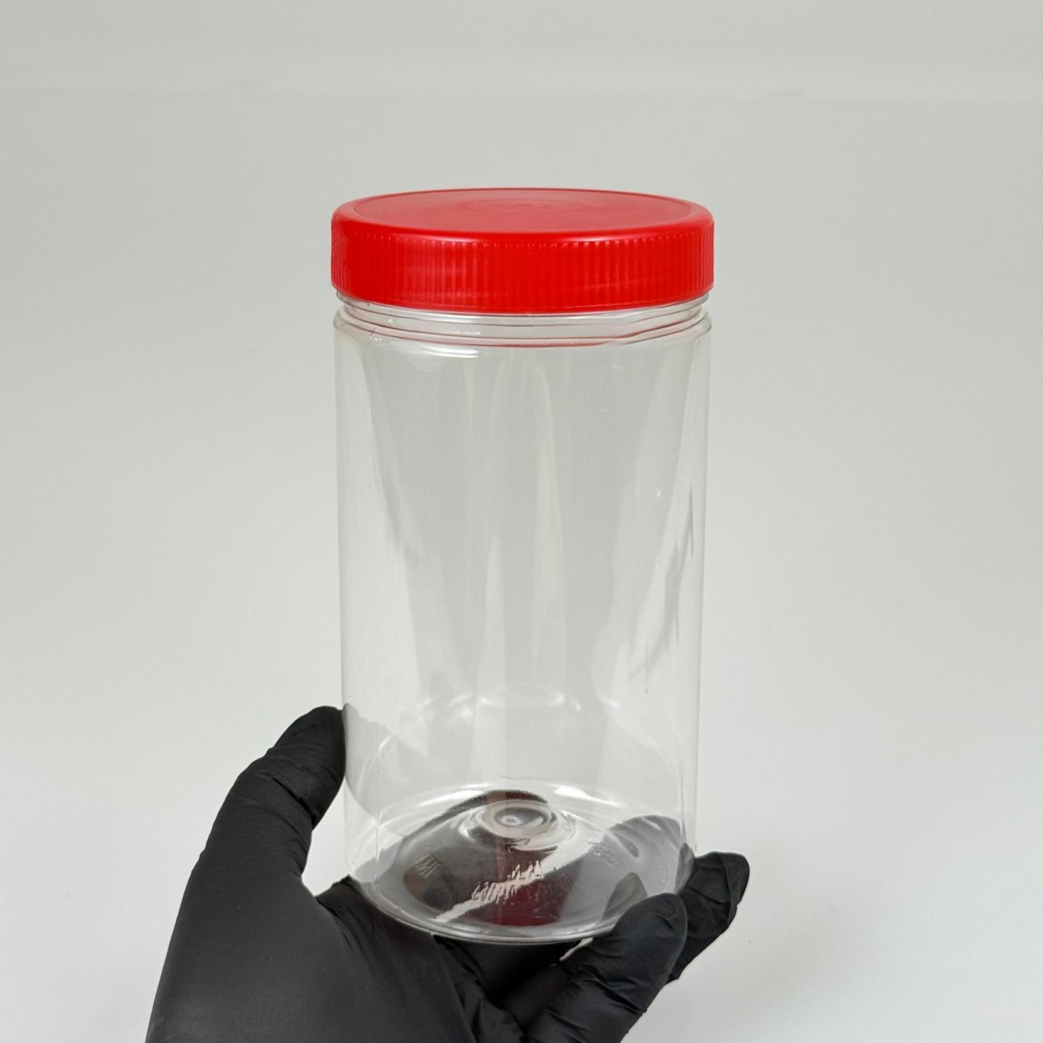 720 CC DOMBY SİLİNDİR PET KAVANOZ - 720 ML SIZDIRMAZ KAPAKLI PLASTİK KAVANOZ - TURŞU, ZEYTİN, KURUYEMİŞ, BAHARAT KAVANOZLARI VB ALANLARDA KULLANILABİLİR
