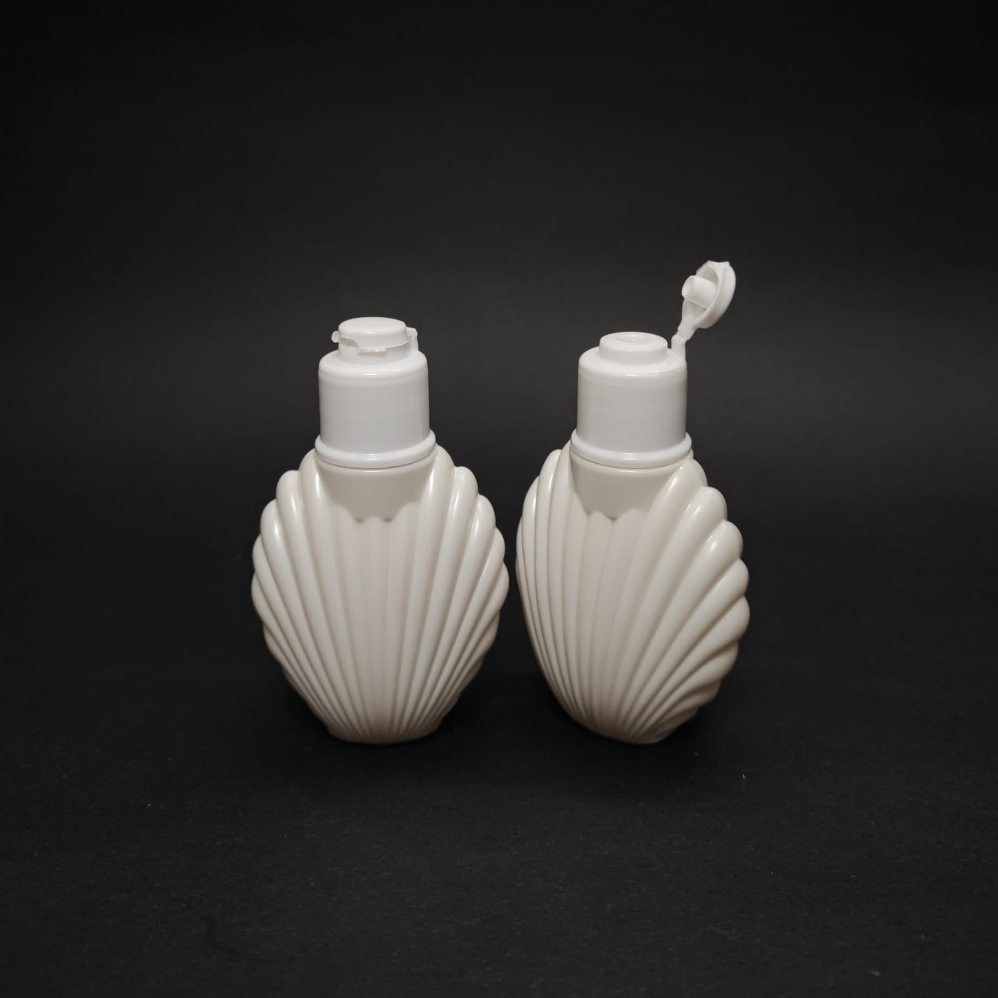 40 CC BEYAZ İSTİRİDYE KOLONYA ŞİŞESİ - YENİ BEYAZ FLİPTOP KAPAKLI - 40 ML AKITICILI CAMPET PLASTİK KOLONYA ŞİŞESİ