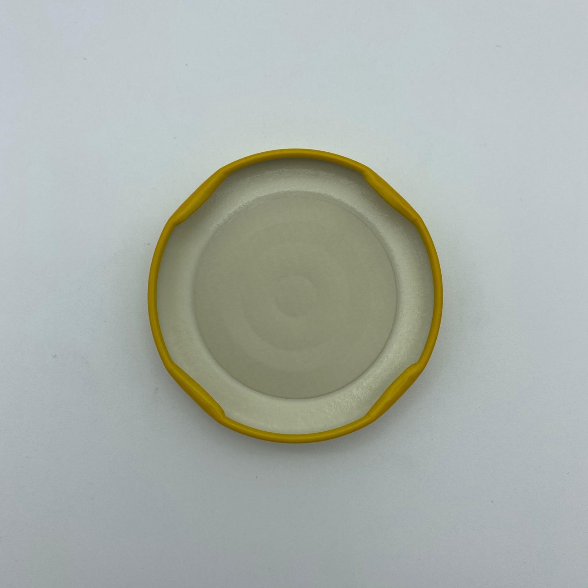 58 MM TWİST-OFF SARI METAL KAPAK