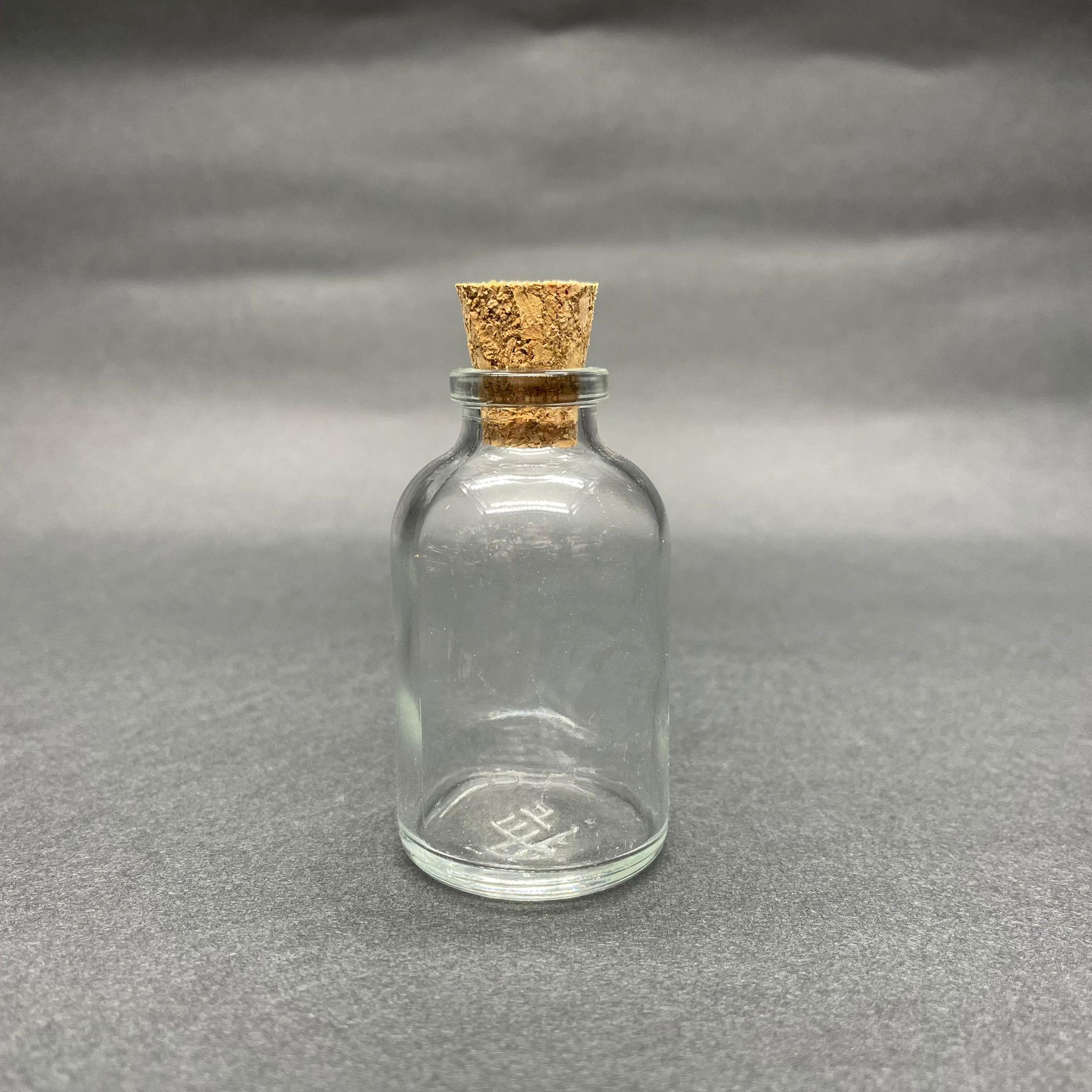 30 CC MANTAR TIPALI CAM ŞİŞE - MANTAR TIPALI CAM ŞİŞE 30 ML MANTARLI CAM ŞİŞE