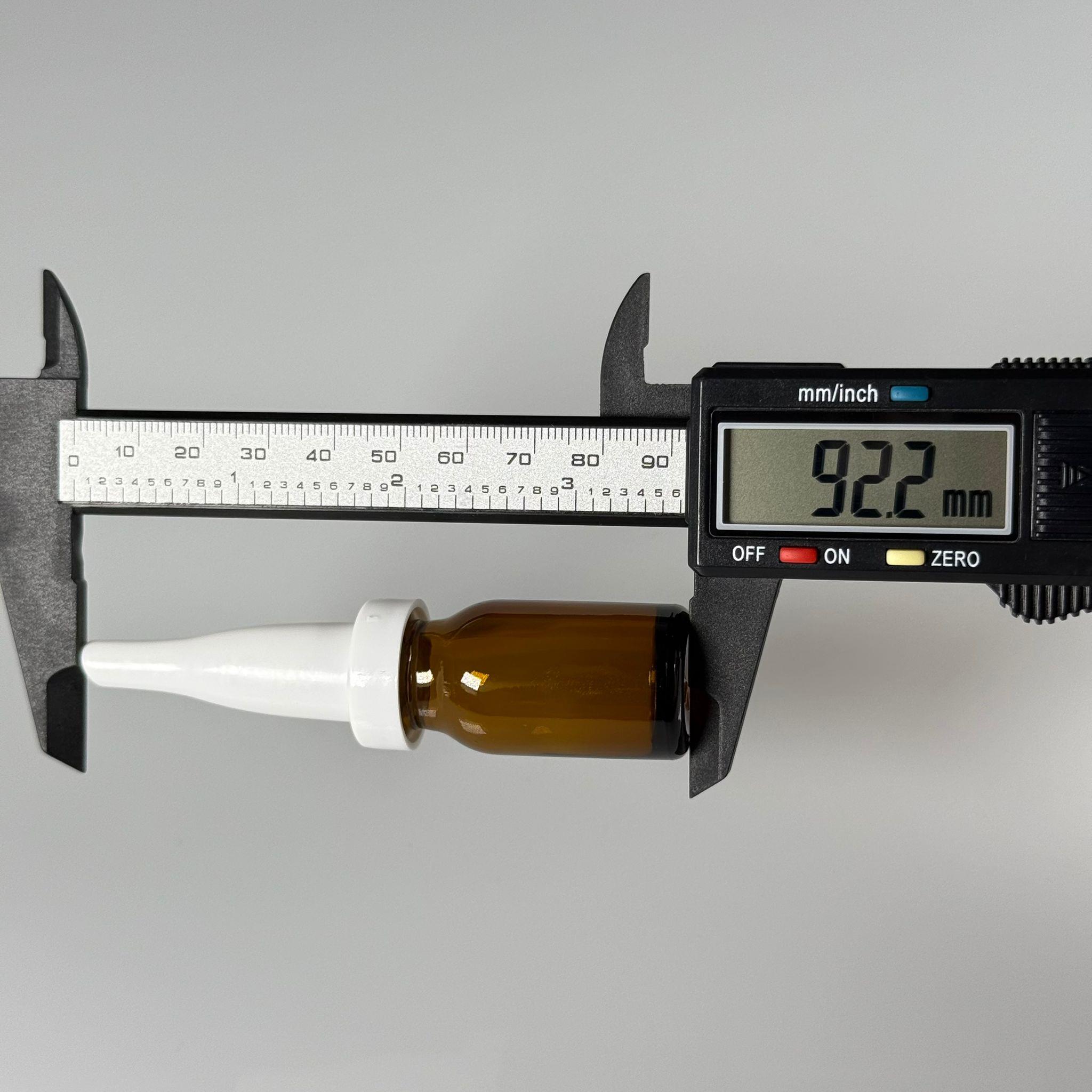 8 CC AMBER KAHVERENGİ CAM PENİSİLİN FLAKON ŞİŞE - 8 ML CAM ŞİŞE + ÜSTTEN DAMLALIKLI KAPAK + İÇ TIPA