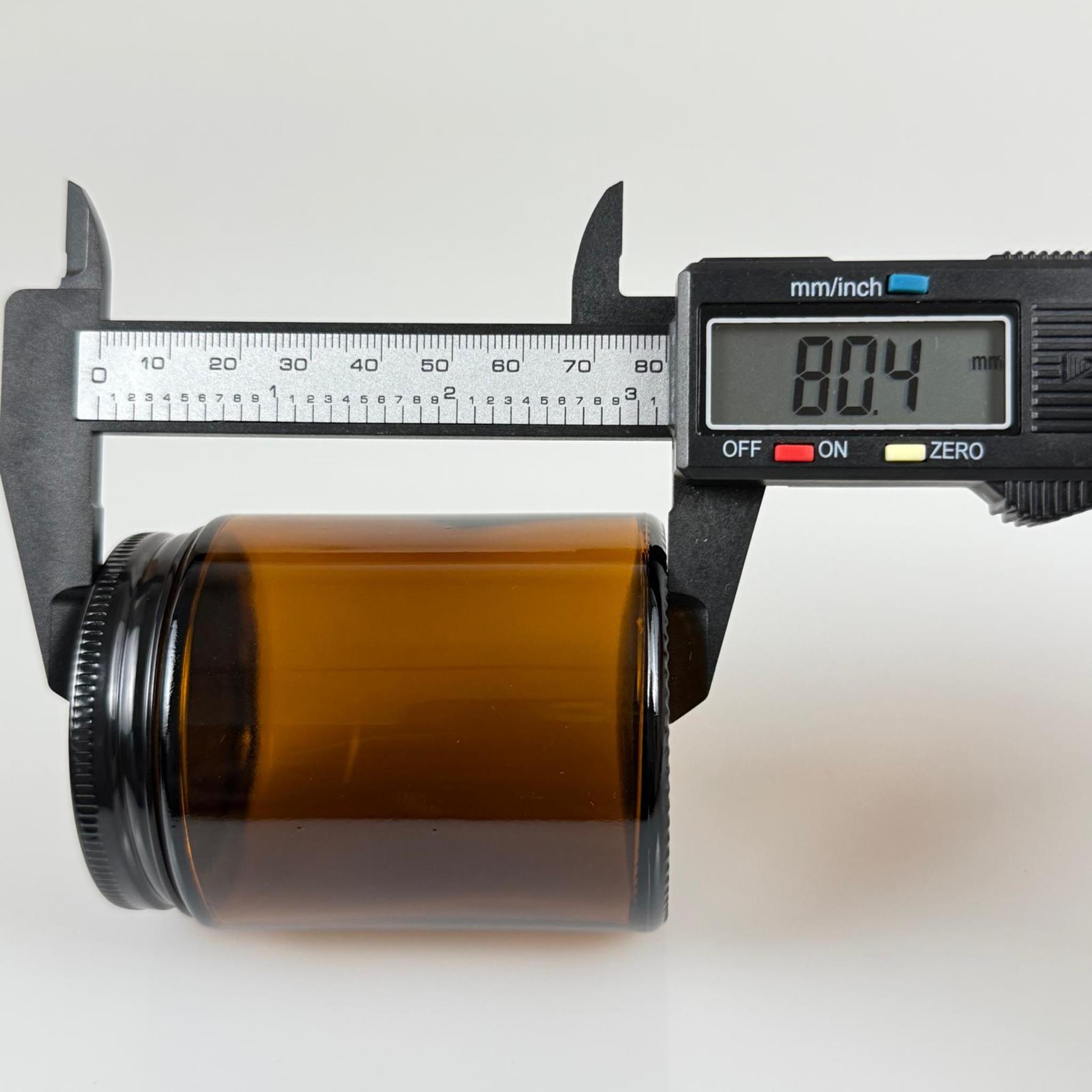 150 CC CAM AMBER KREM KAVANOZU - KÖPÜK CONTALI SIZDIRMAZ SİYAH METAL KAPAKLI  - 150 ML KAHVERENGİ KREM KAVANOZU - AMBER MUM KAVANOZU - MEDİKAL KAVANOZ - ORJİNAL AMBER (BOYAMA DEĞİL)