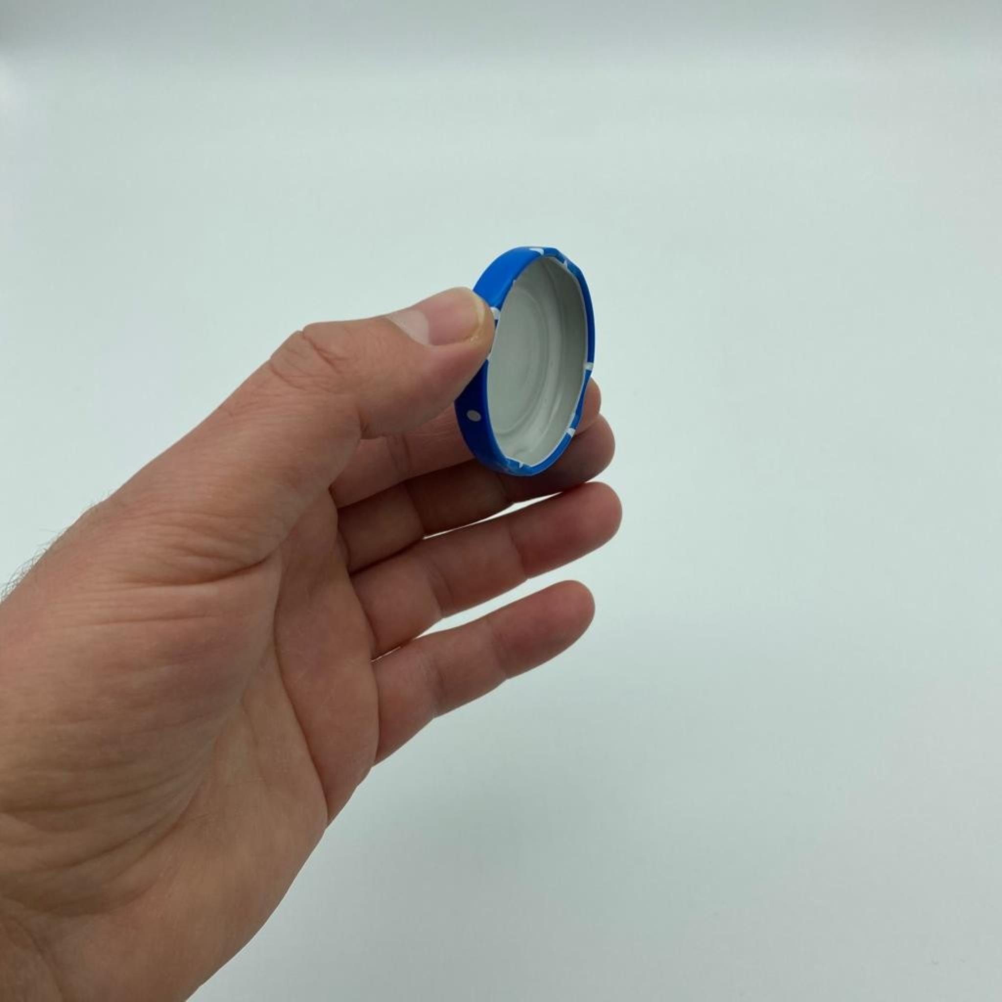 43 MM TWİST-OFF MAVİ METAL KAPAK