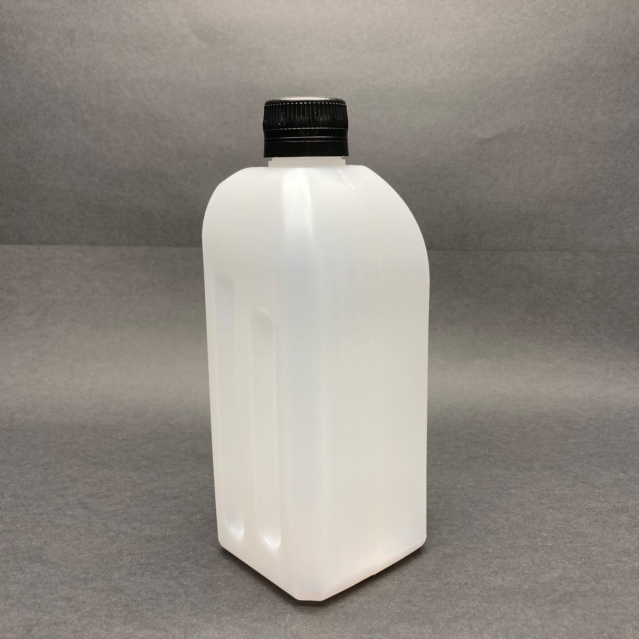 500 CC DEZENFEKTAN BİDONU - KİLİTLİ SİYAH KAPAKLI  - 500 ML BEYAZ BOŞ DEZENFEKTAN BİDONU