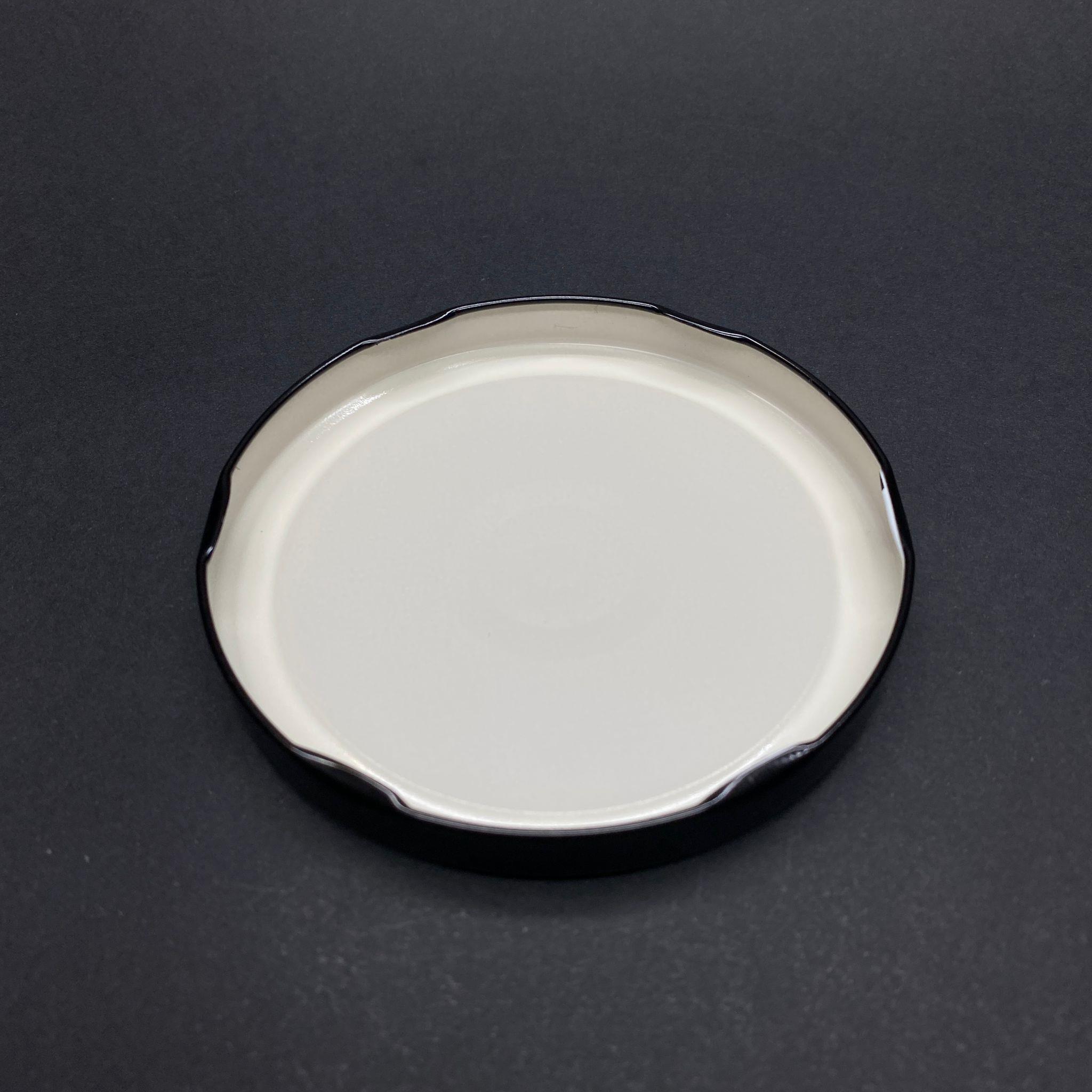 100 MM TWİST-OFF SİYAH DÜĞMELİ TİKTAK METAL KAPAK - 100 MM TWİST-OFF CAM KAVANOZ BUTONLU KAPAĞI